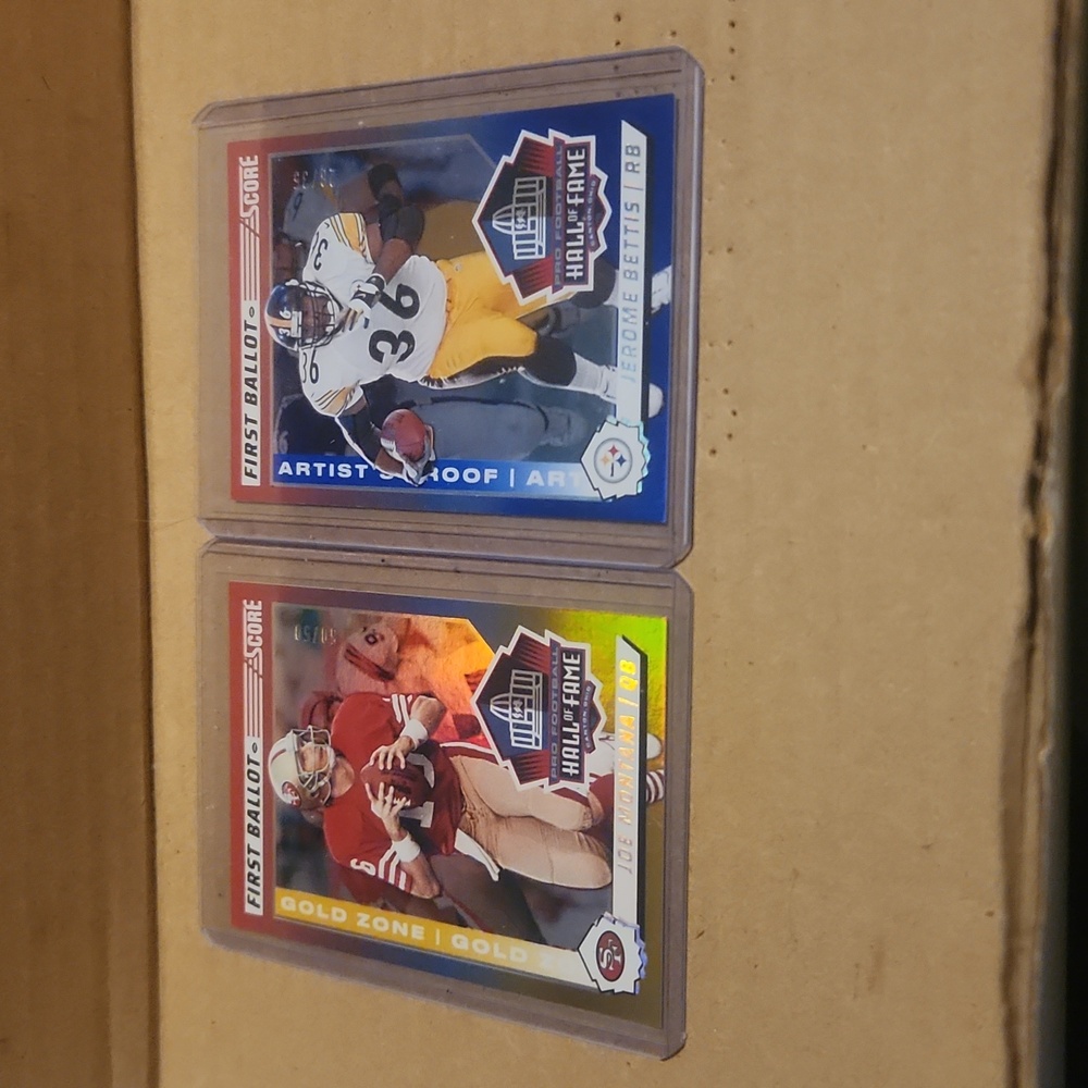 Two (2) Score Foil 1st Ballot HOF